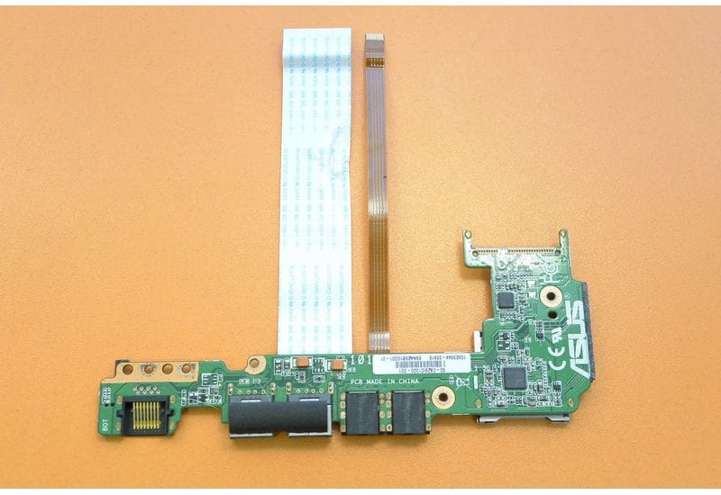 ASUS Eee PC 1015PW USB LAN Плата кардридера Jack Audio Board с кабелем 60-0A29IO1000