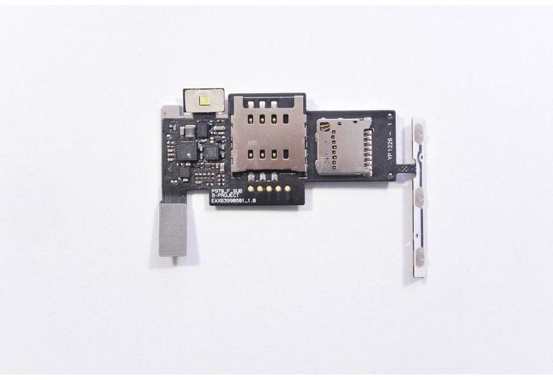 LG Optimus Black P970 Разъем для чтения карт памяти SIM-карты Шлейф