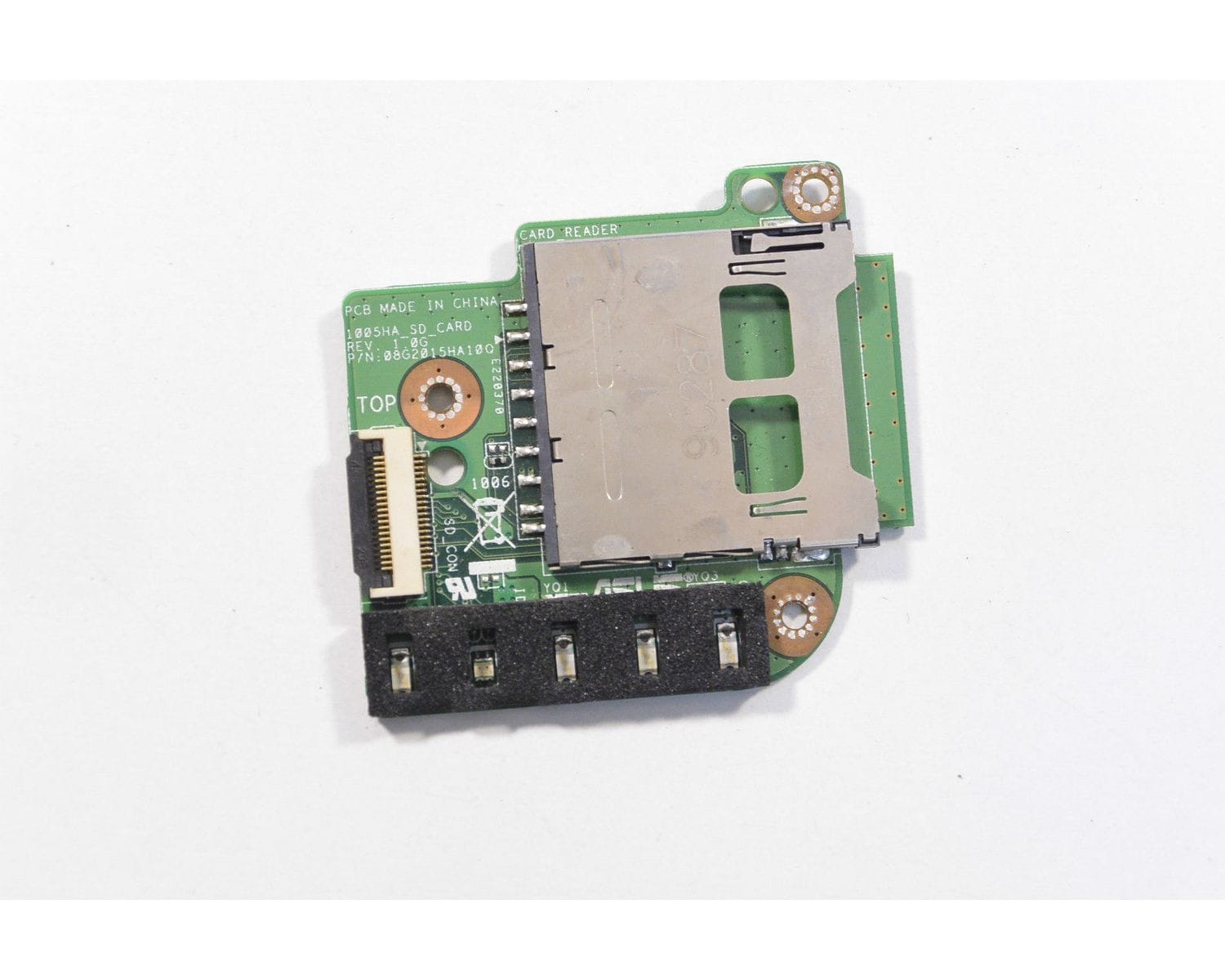 Asus Eee PC 1001 HA Плата кардридера с кабелем 60-0A1BCR1000-A02